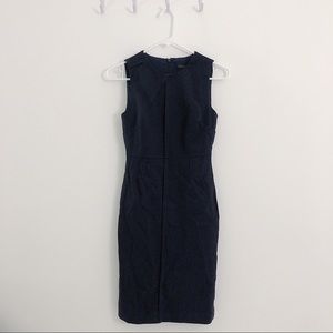 Banana Republic Tweed Wool Pencil Dress